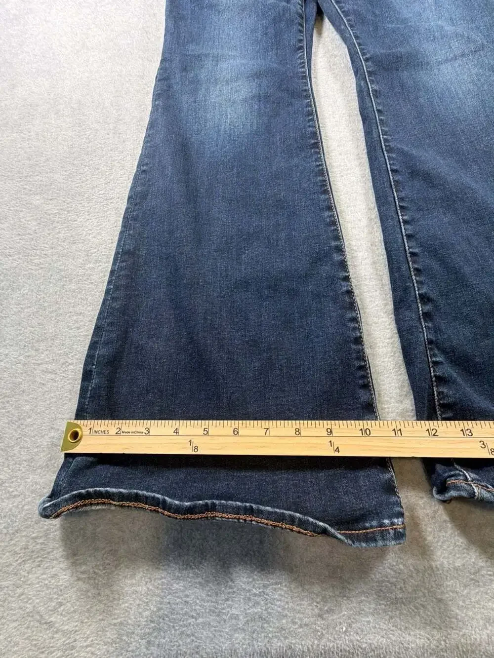 American Eagle Women's Next Level Stretch High-Rise Flare Jeans, Size 12 Long